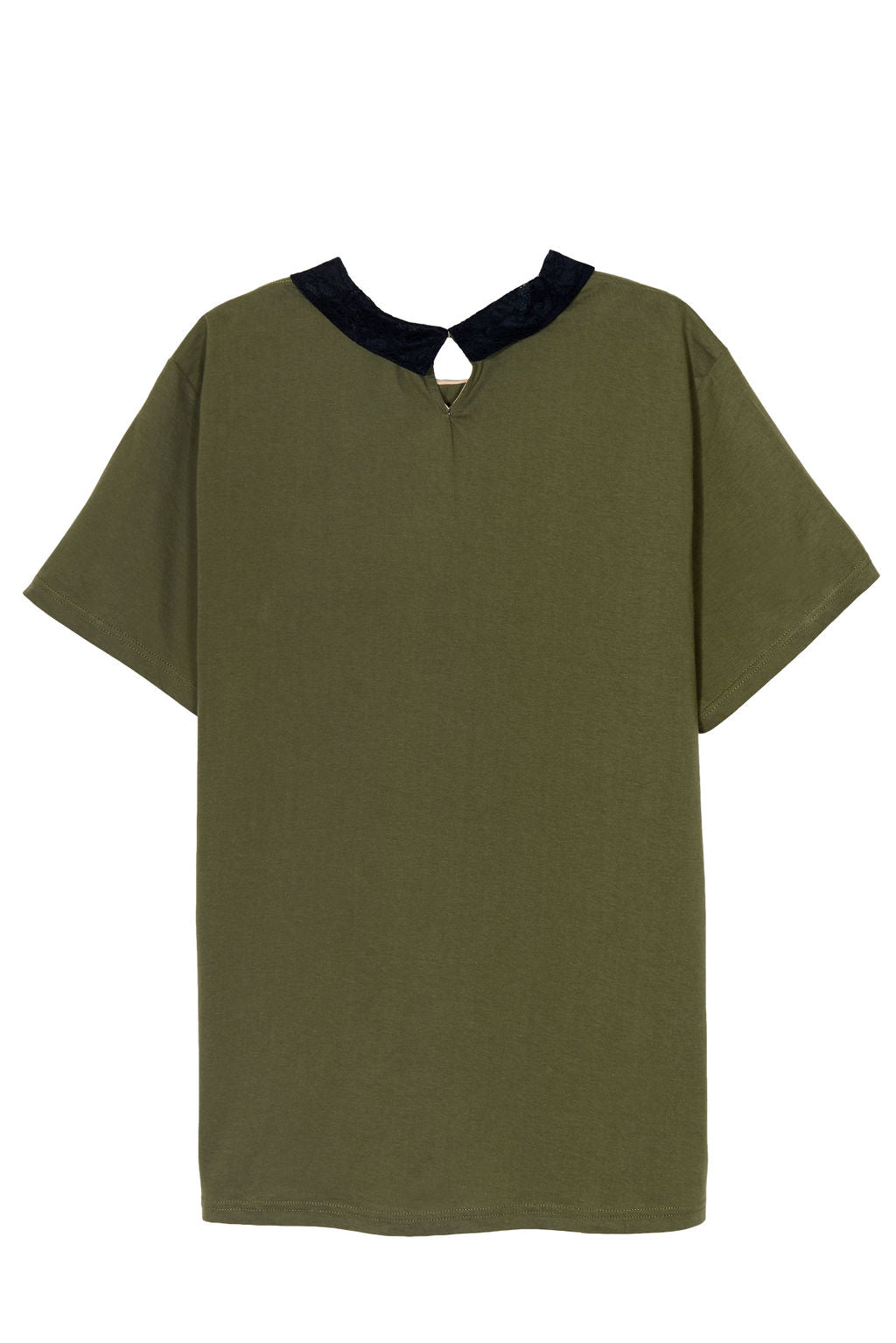 【2plan】Patty striped box collar T-shirt Tommy Hilfiger Men's Bryant Stripe T-Shirt (Black/White, X